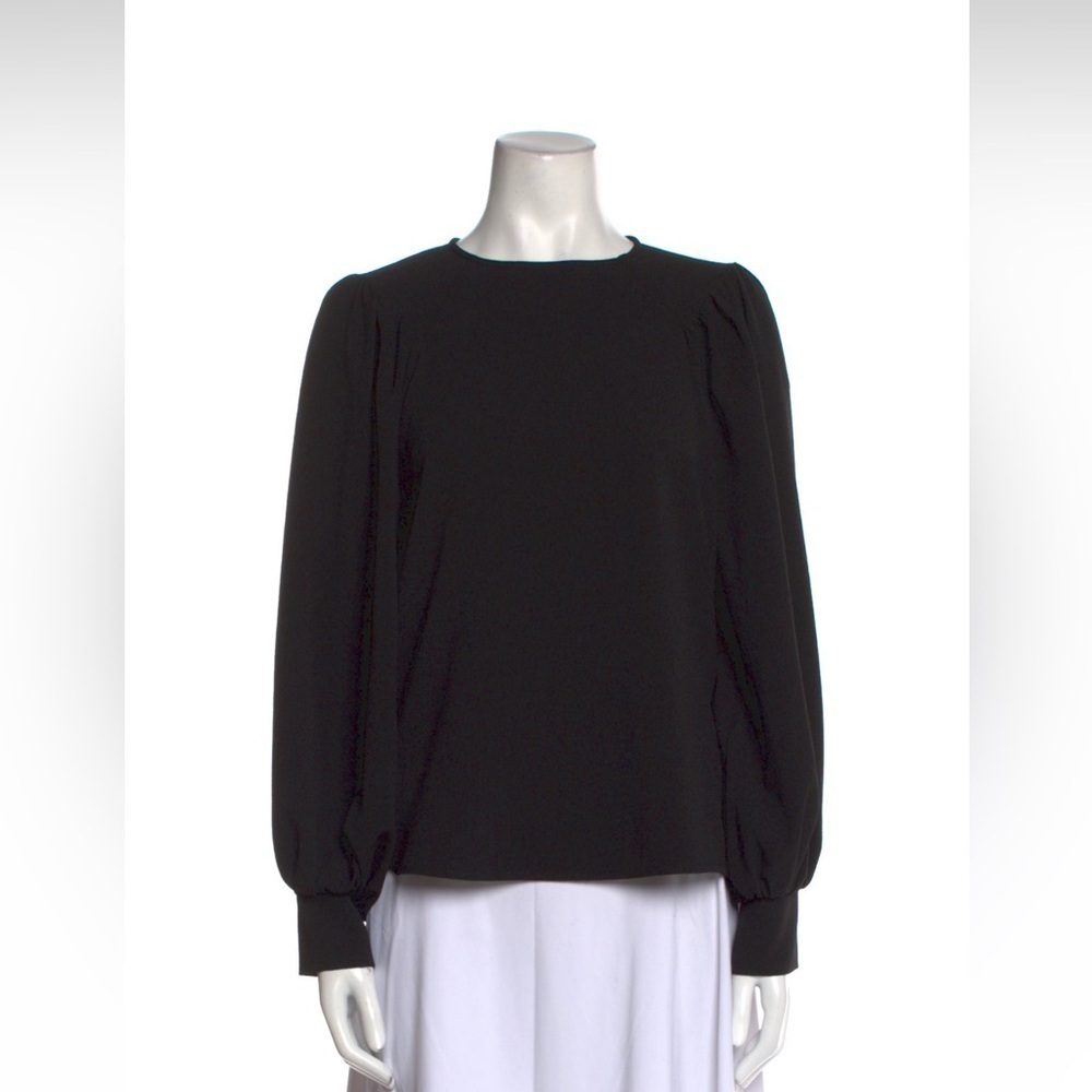 Ganni crew neck long sleeve View 2